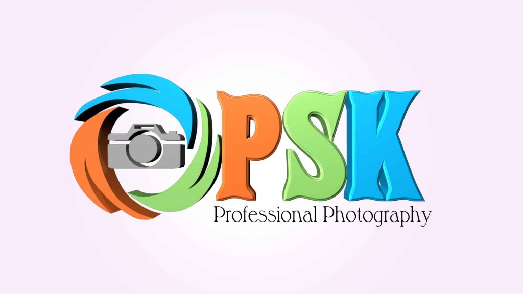 PSK photography logo animation in Madurai India PSK photography logo animation