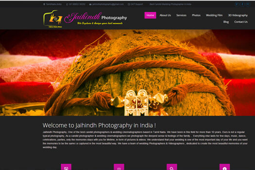 jaihindhphotography ,photography websites design in madurai chennai coimbatore