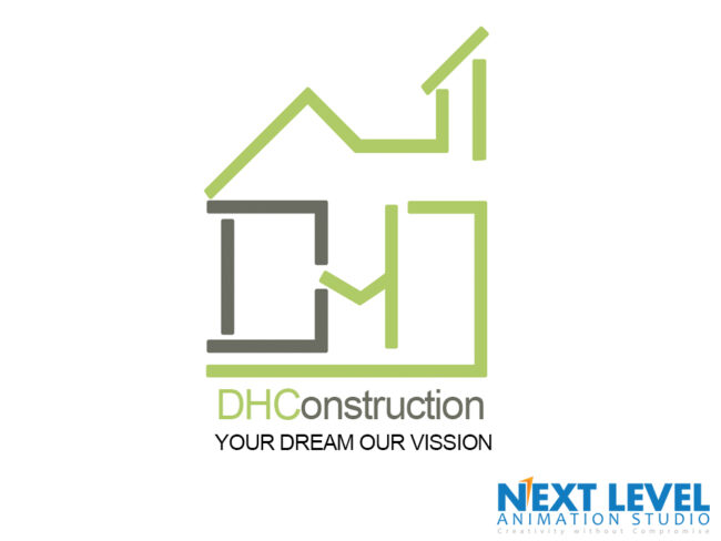 DHC construction Logo in madurai india