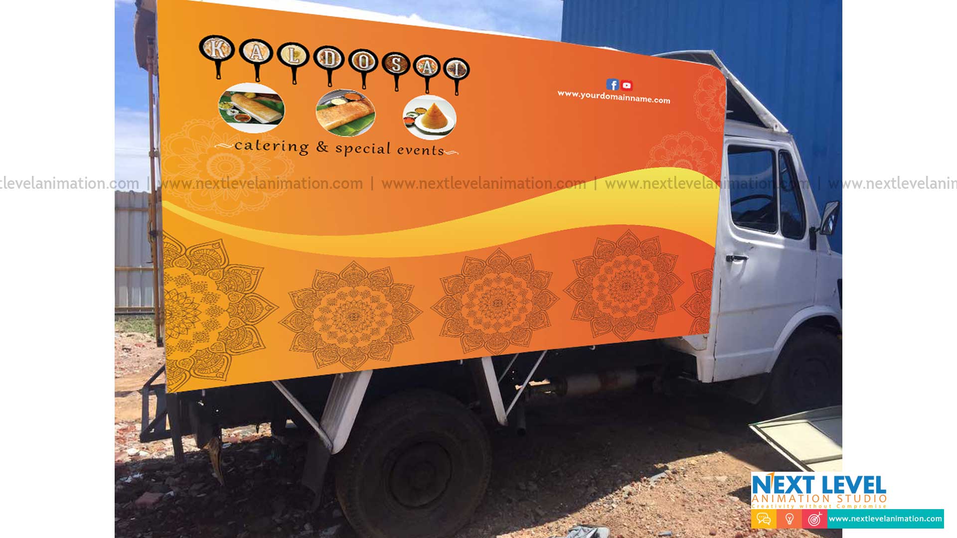 Bus Painting Graphics Designing in Madurai