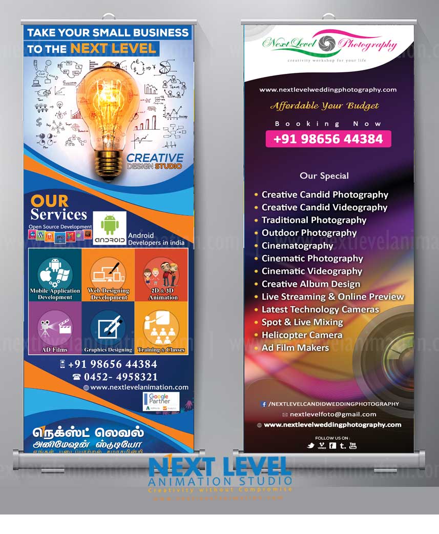 Corporate Standee Banner Designer in Madurai