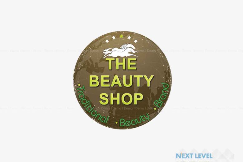 the beauty shop logo in theni india