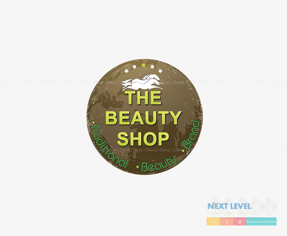 the beauty shop logo in theni india