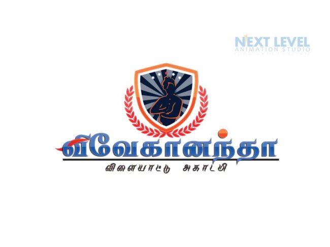 Vivekanand academy Sports Academy logo development in Madurai