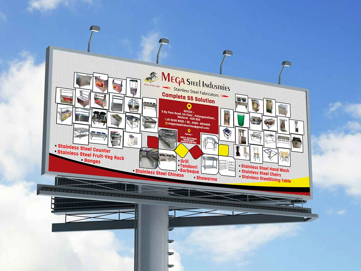 Custom corporate banner designing company in Madura